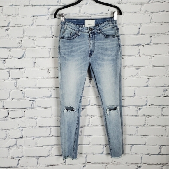 One Teaspoon High Waist Freebird II Skinny Jeans - Picture 1 of 7
